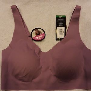 Mauve Bra size Large with adjustable convertible straps NWT